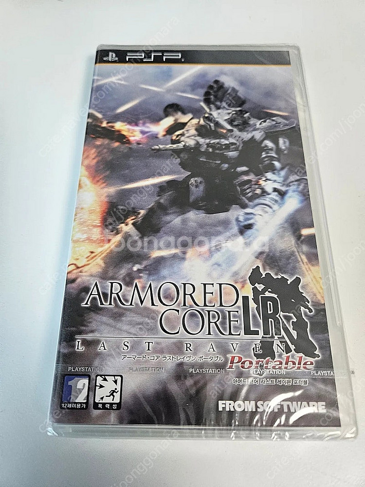 psp 아머드 코어 라스트 레이븐 미개봉 신품--0