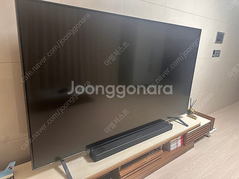 LG 86인치+본톤 거실장--0