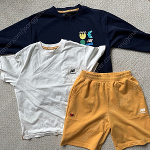 뉴발란스 키즈 3pcs 2벌 140사이즈