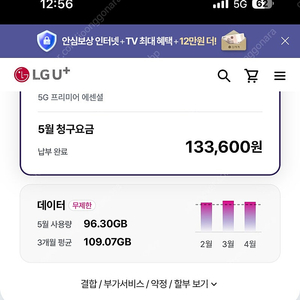 LG 유플러스 데이터 2GB