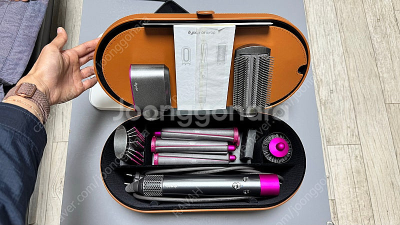 다이슨 에어랩 롱배럴(풀박스) 팝니다--0