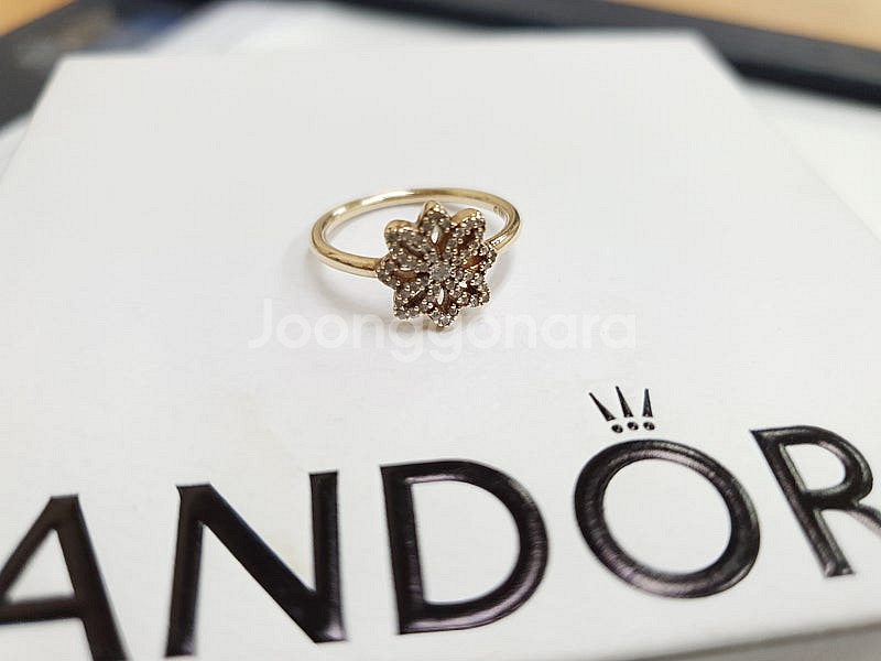 판도라 골드 반지--8