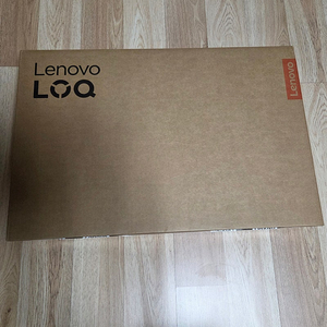 레노버 LOQ 15ARP9 83JC003GKR 15.6인치/12GB/512GB RTX 4060 게이밍 노트북 새제품 팝니다