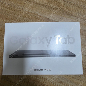 (개인) 갤럭시탭 s9fe+(플러스) 5g 256 그레이 새거급 팝니다