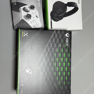 (마지막가격 40만원)xbox 시리즈x + xbox 정품 무선헤드셋 + xbox 엘리드패드