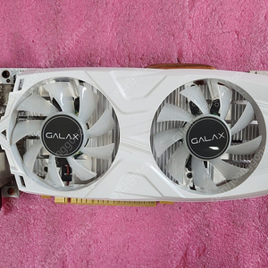​​[갤럭시] 지포스 GTX1050 Ti 개간지 EXOC D5 4GB 화이트