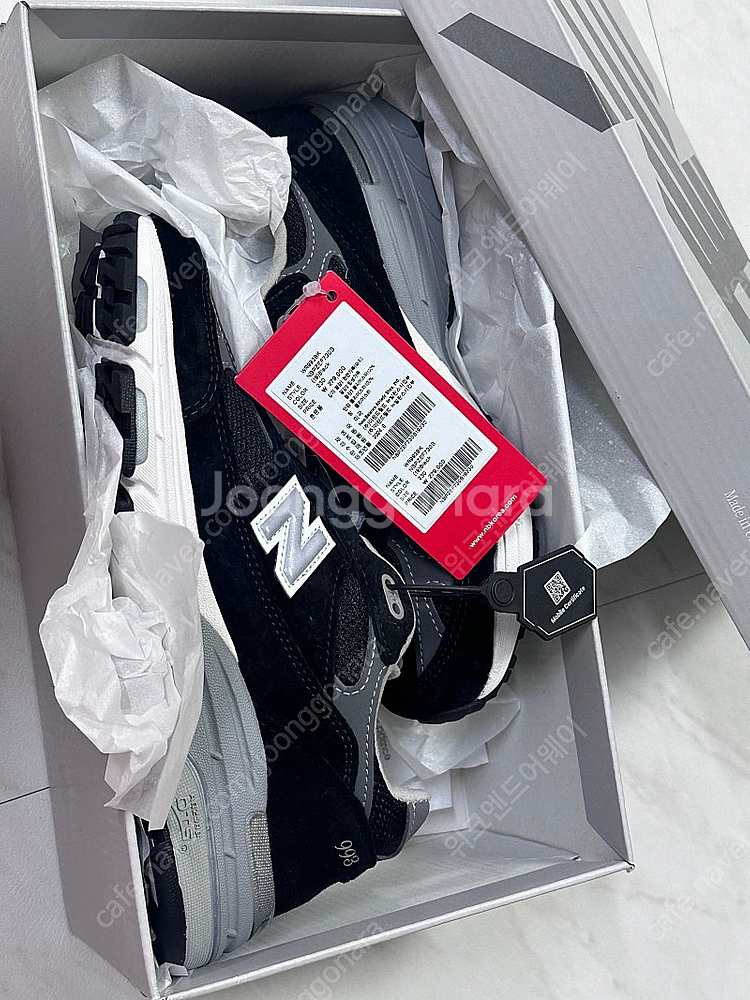 [새상품] 뉴발란스 993 블랙 230--1