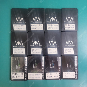 SSD 2.5인치 중고 256G 12개, 240G 1개