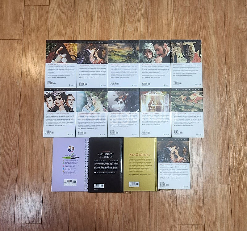 새책들 포함) 세계명작 영한도서 14권--1