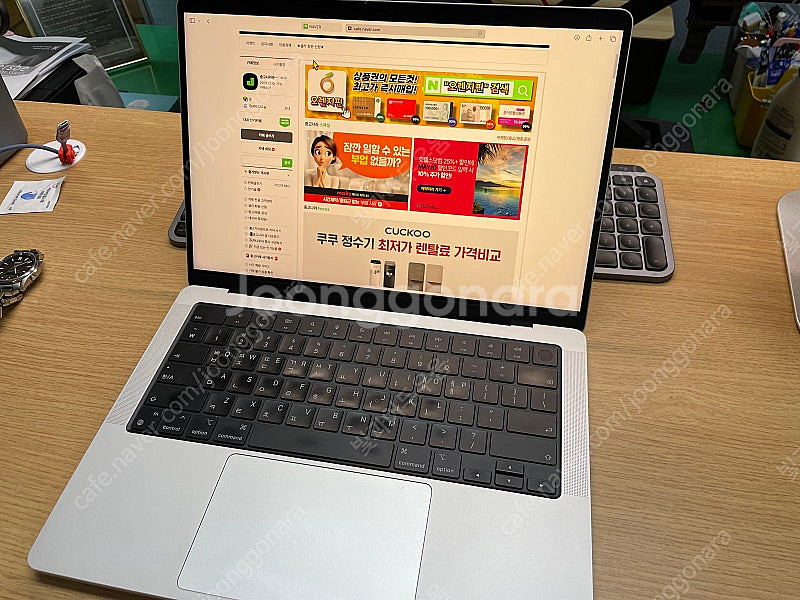 맥북 M1 pro 14인치 고급형 16기가 1테라 판매...--5