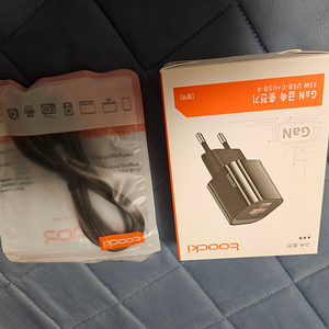 Toocki 33W 고속충전기 갤럭시호환 세트 (충전기+충전케이블) 1만원