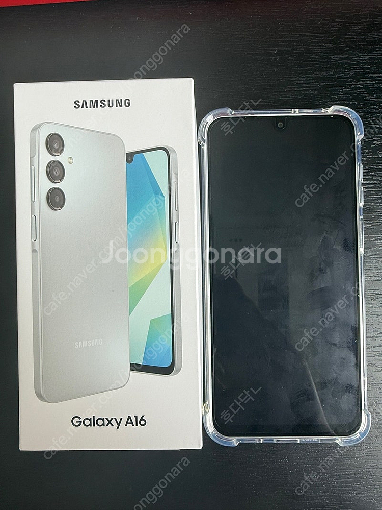 갤럭시 A16 새상품 실버 색상 판매합니다--0