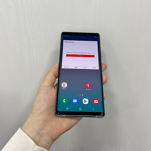 06027 갤럭시노트9 실버 128GB 부산 중고폰 팝니다 10만원