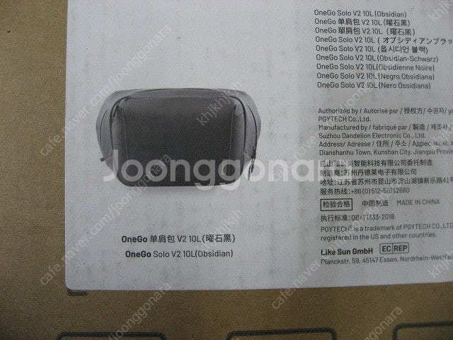 피지테크 원고 솔로 V2 카메라 슬링백 10L 미개봉, 새제품 팝니다--0