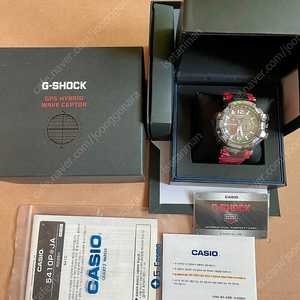 지샥 GPW-1000RD-4ADR 미착용 신동품