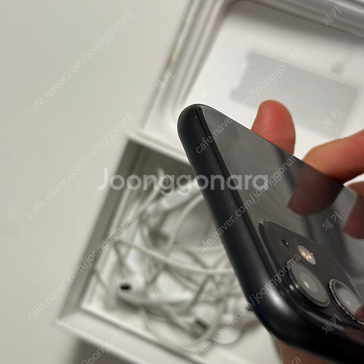 (풀박스)아이폰11일반 64G 블랙--2