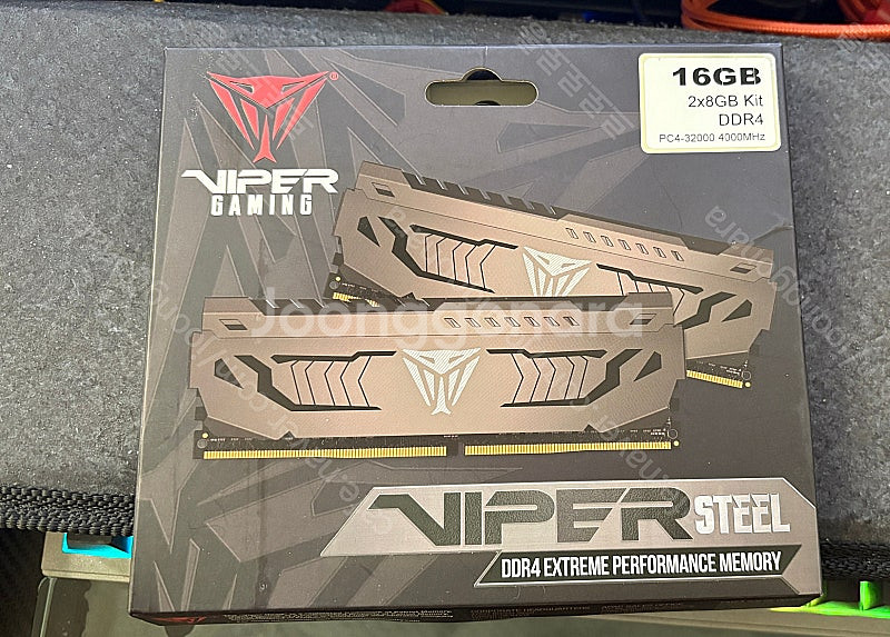 바이퍼 튜닝램 viper ddr4 4000mhz 16g...--2