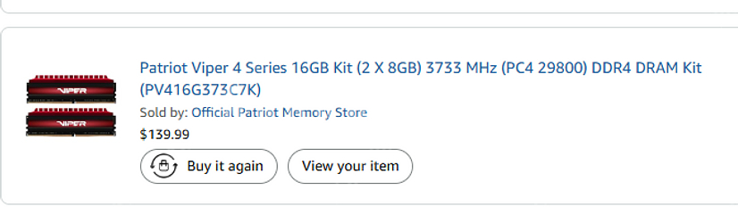 바이퍼 튜닝램 Patriot Viper 16GB(2 X...--1