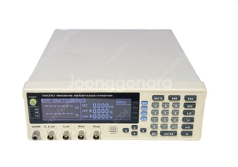 Hioki RM3542 Resistance Hitest...--1