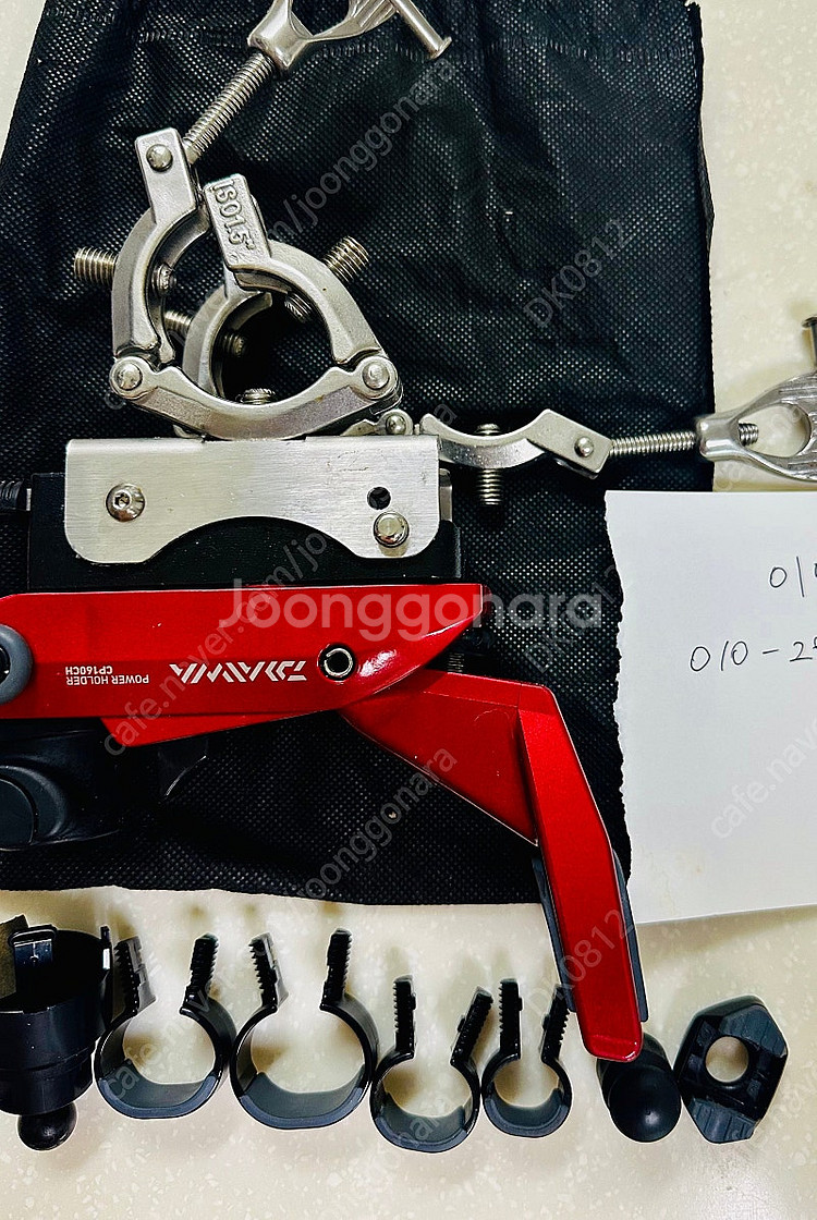 다이와 선상거치대 파워홀더속공 CP160CH 레드--2