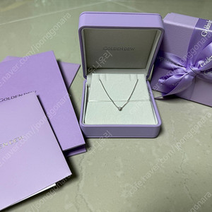 골든듀 솔리테어 2C 목걸이 0.2ct