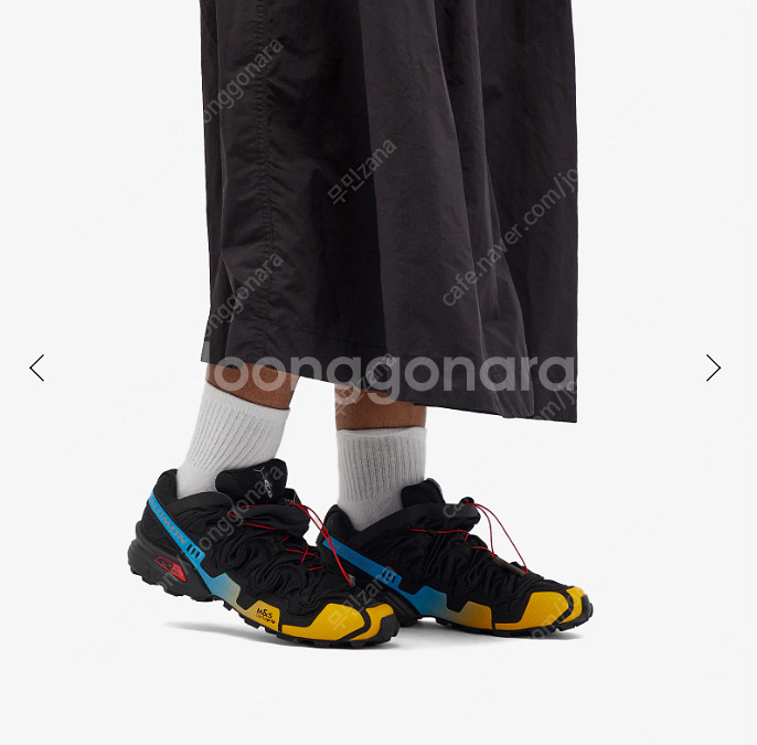 230 새제품) 살로몬 x 와이프로젝트 스피드크로스 3 블랙 레몬--1