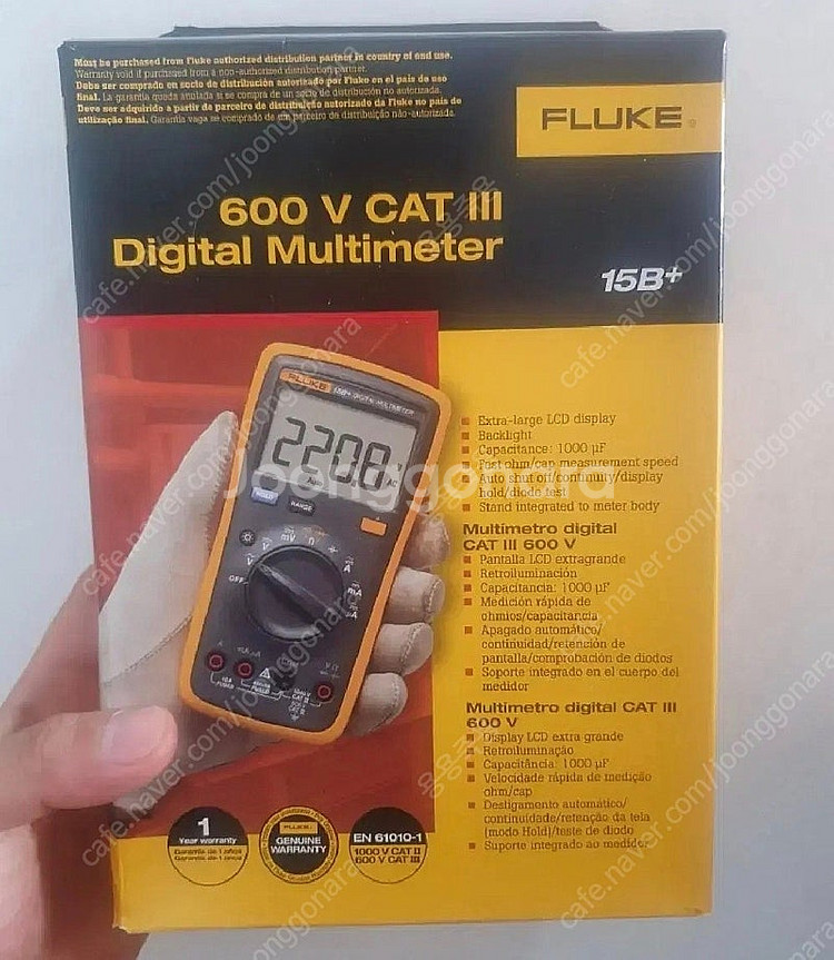 플루크 멀티미터(멀티메타) fluke-15b+ , FL...--1