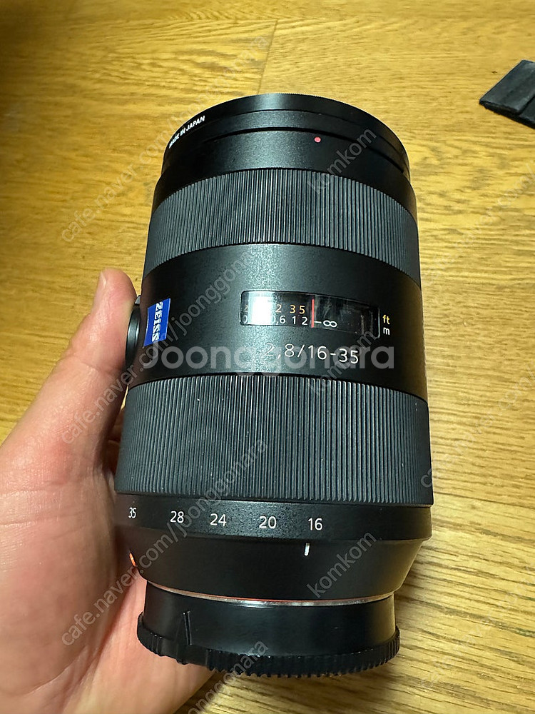 소니 렌즈 칼자이즈 SAL1635Z F2.8 과 유령S...--4