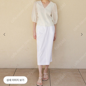 sie 시에 마티 체크 시어 블라우스 s