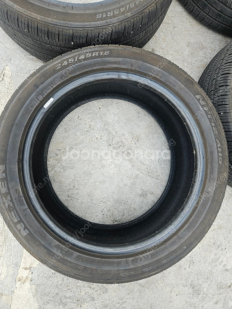대구 중고타이어 넥센AH5 245 45 18--1