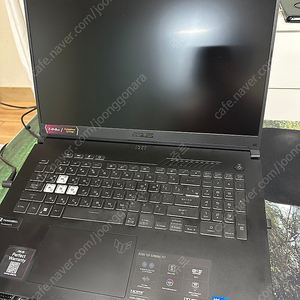 ASUS TUF 게이밍 F17 노트북 판매합니다(마지막 막 가격인하)