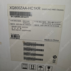 삼성 오디세이 XQ800ZAA-HC1KR 7.5만원