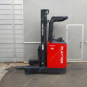 니찌유 중고 전동지게차 1.5톤 2단 4000MM 2020년식 FBR15-85[신차수준]