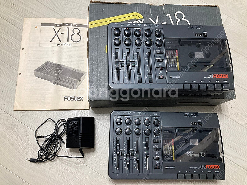 [포스텍] Fostex X-18 카세트 테이프 레코더--0