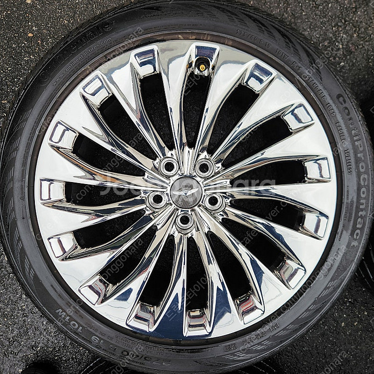 [판매] 제네시스 EQ900 19인치 순정휠 타이어 세트 팝니다 245 45 19 275 40 19--1