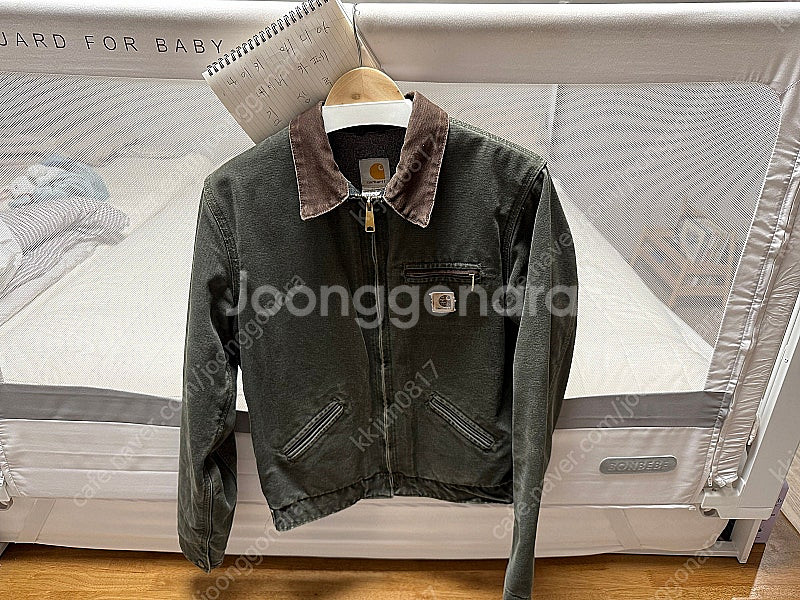 [XL] 칼하트 디트로이트 자켓 YYJ97 모스그린--0