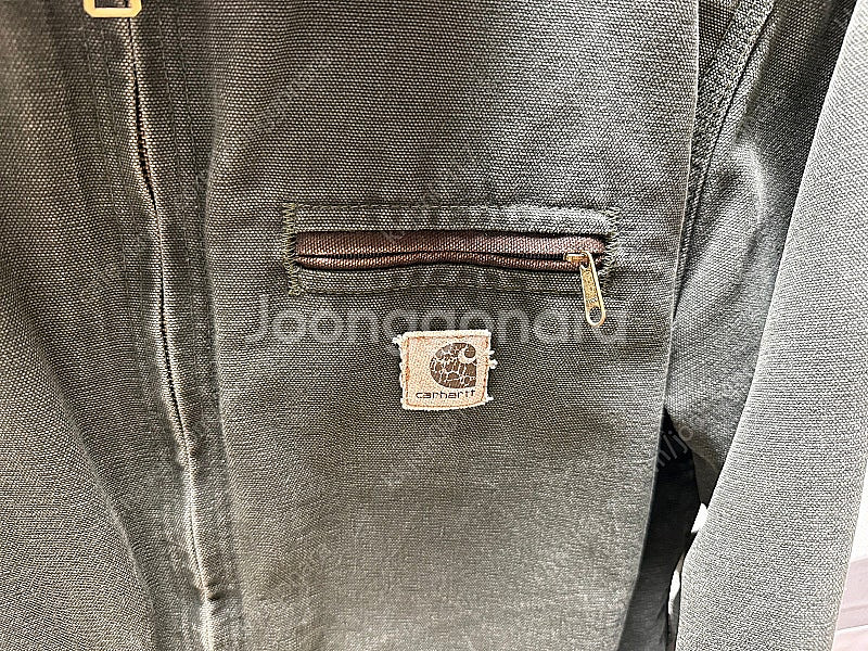 [XL] 칼하트 디트로이트 자켓 YYJ97 모스그린--2