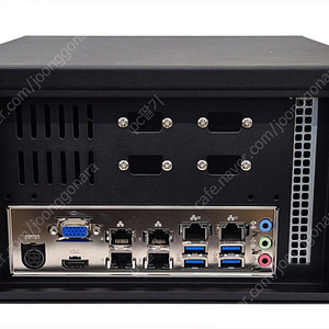 산업용 PC 1슬롯(PCIe x16) 6 LAN 베어본(케이스+메인보드) 완제품도 가능 1년 무상보증