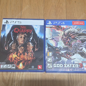 PS5 게임 더쿼리+갓이터3 일괄 팝니다.