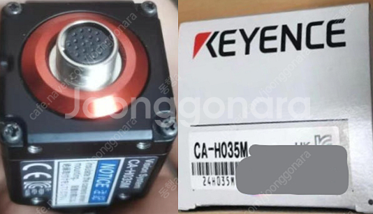 키엔스 비젼 카메라 CA-H035M(새제품)_2대보유--0