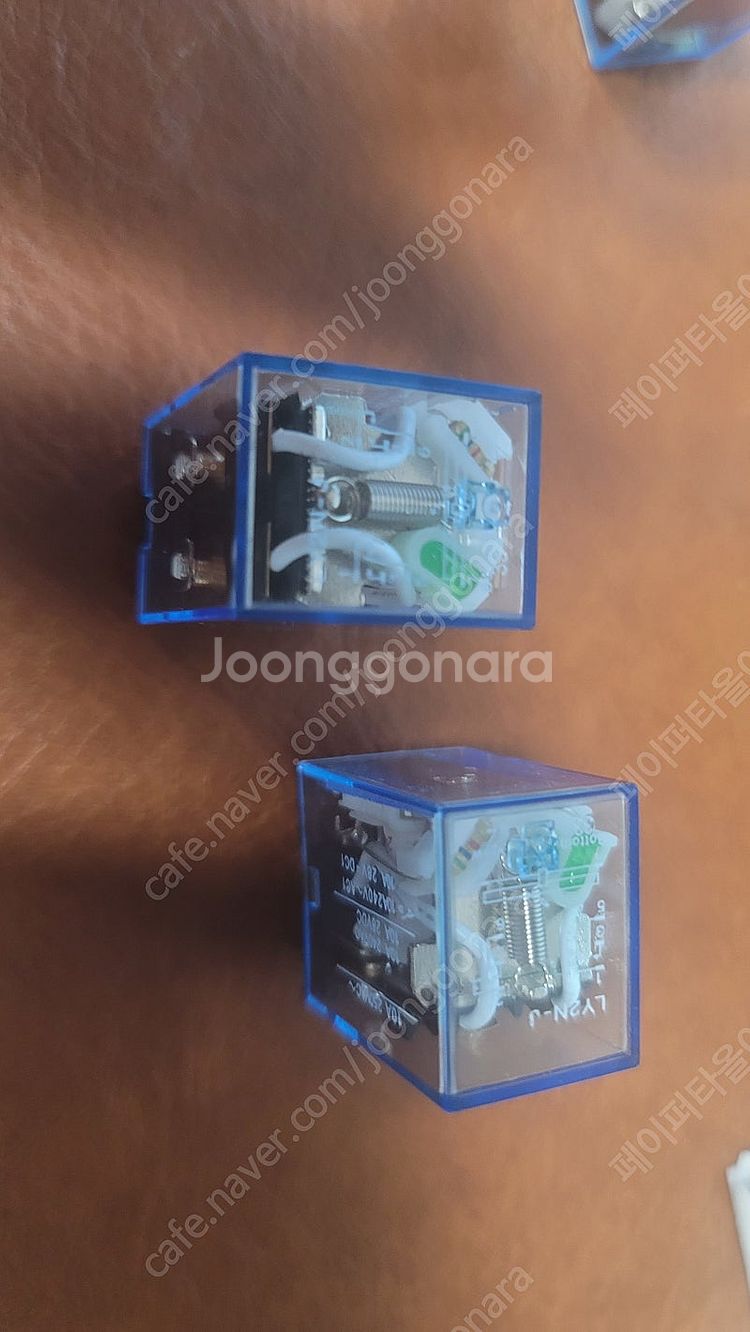 8핀 10A 24V DC 릴레이 4개일괄--2