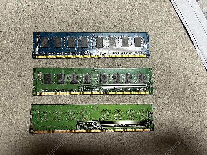 ddr3 4gb ram 3개 램--1