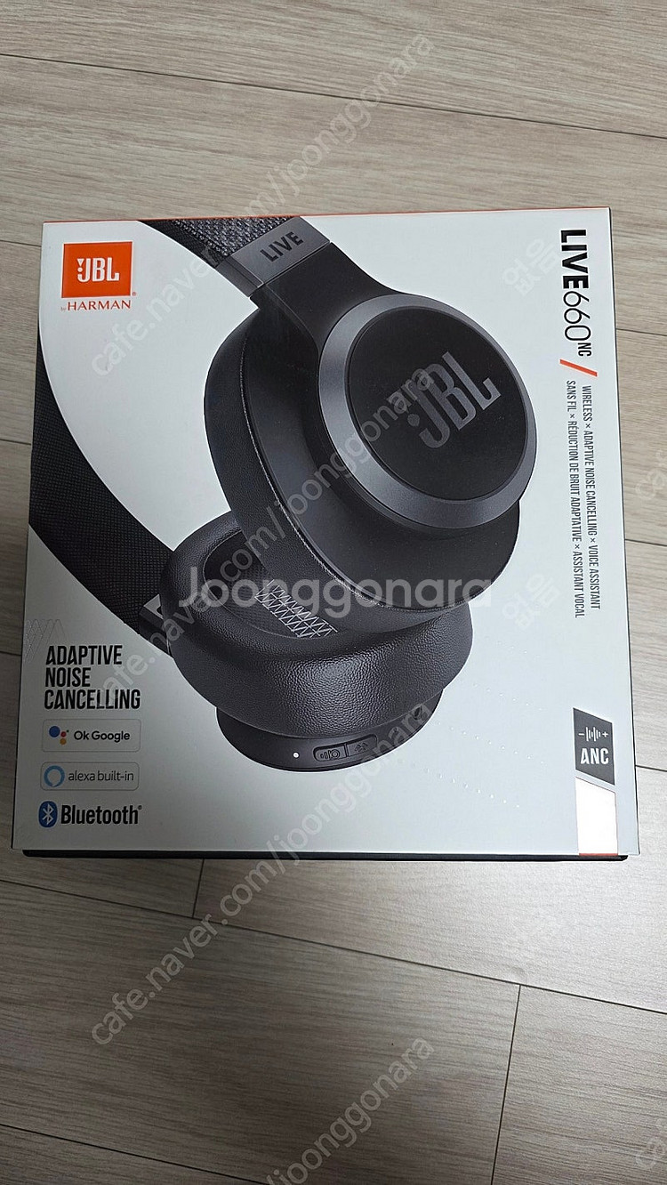 JBL 노이즈캔슬링 블루투스 헤드폰 LIVE 660NC...--1