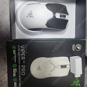 엔드게임xm2w 4k 화이트프로스트 , razer viper v2 pro 화이트 마우스 판매합니다