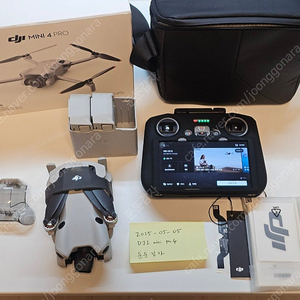DJI 미니 4 프로 플라이모어 콤보 + 케어 판매합니다