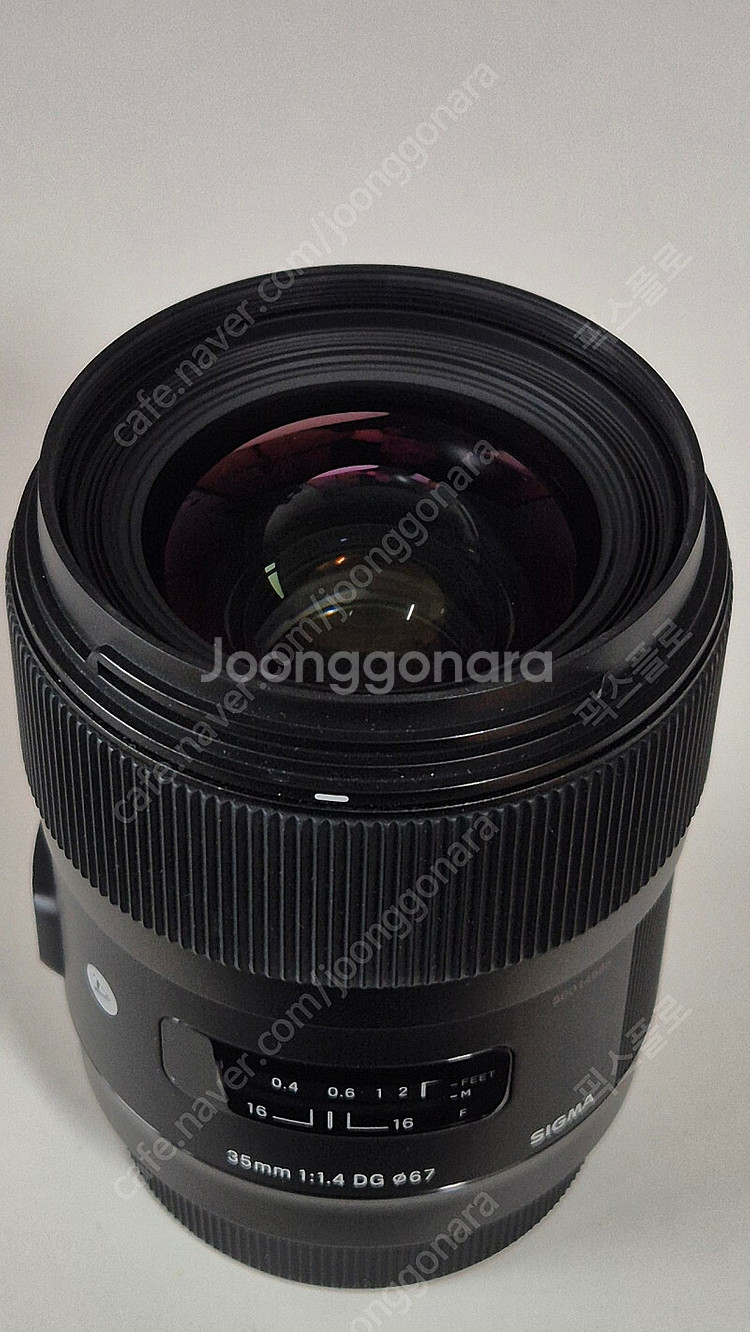 시그마 아트 35mm F1.4 DG HSM 캐논 마운트--1