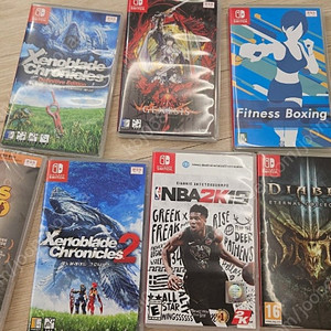스위치 창세기전, 제노블레이드 디피니티브, 제노블레이드2, it takes two, nba2k19, 디아블로3, 피트니스복싱
