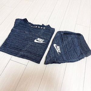 [NIKE]나이키 손나은 티셔츠 팬츠 트레이닝복 트레이닝세트 레깅스(55size/미착용)