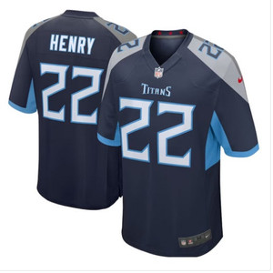 NFL Tennesee Titans #22 Derrick Henry On field 풋볼져지 정품Nike S(95-100) (무료배송)