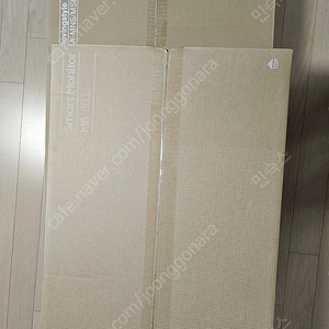 삼성 스마트 모니터 M5 LS32DM503EKXKR + 삼성 TV무빙 스탠드 HA-MNS-STAND-WH 팝니다